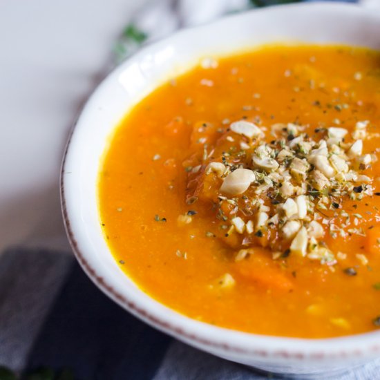 Carrot & orange soup