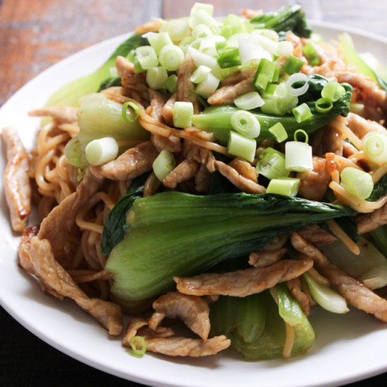 Easy Stir-fried Lo Mein