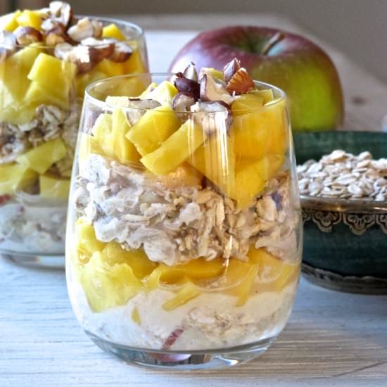 Mango Apple Bircher Muesli