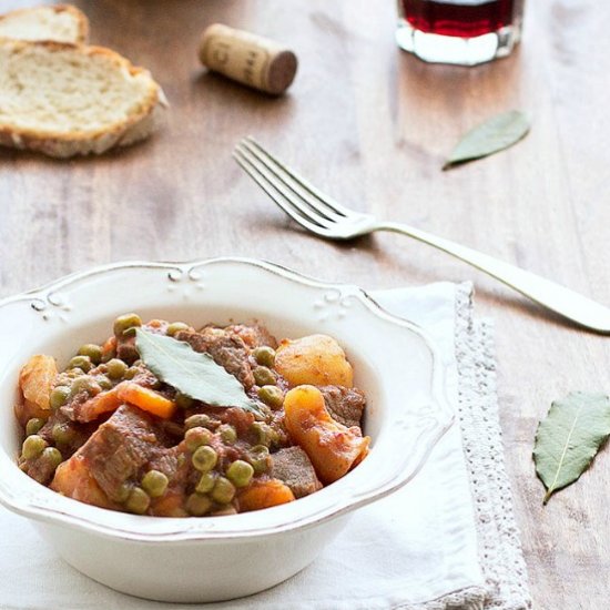 Slow Cooker Italian Beef Stew