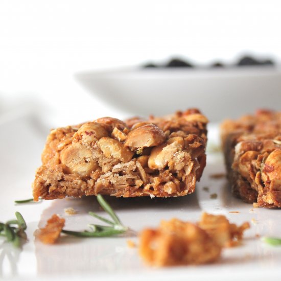 Rosemary Cayenne Granola Bars