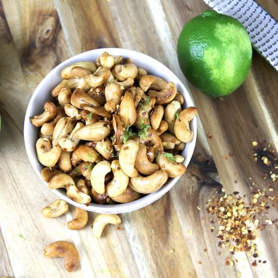 Zesty Chili Lime Cashews