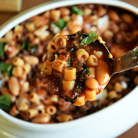 Pasta Fagioli Recipe