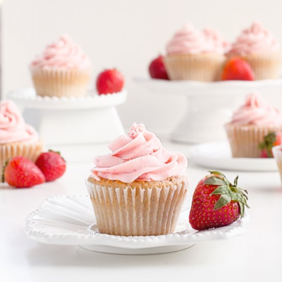 Strawberry Cupcakes