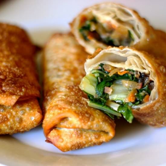 Easy Vegetarian Egg Rolls