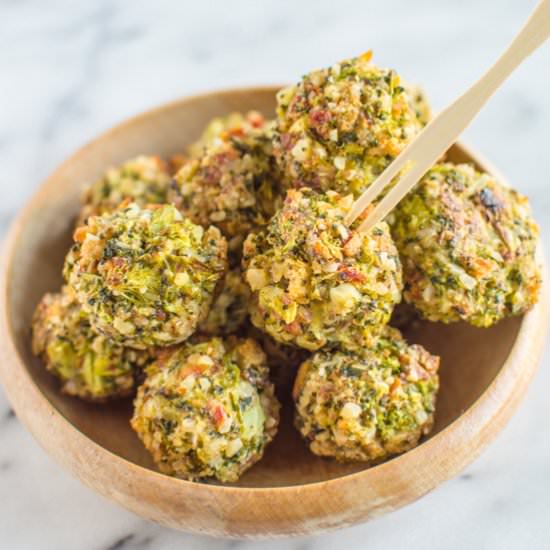 Cheesy Broccoli Tots