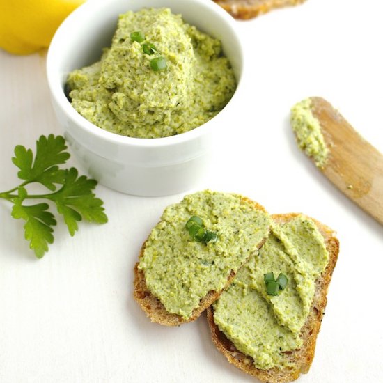 Lemon Broccoli Hummus