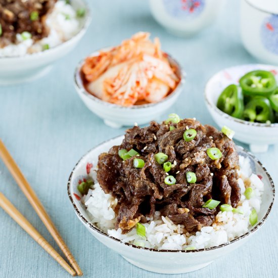 Korean Bulgogi Bowls