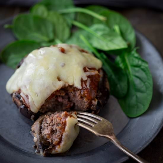 Italian Beef + Marinara Portobellos