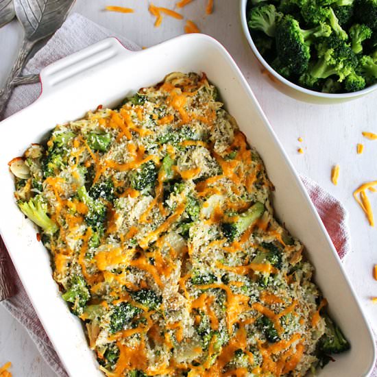 Healthy Broccoli Chicken Casserole