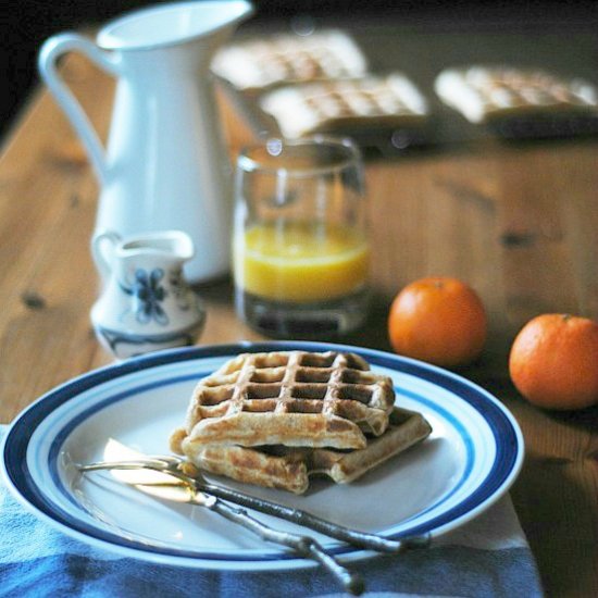 Frozen Old Fashioned Waffles