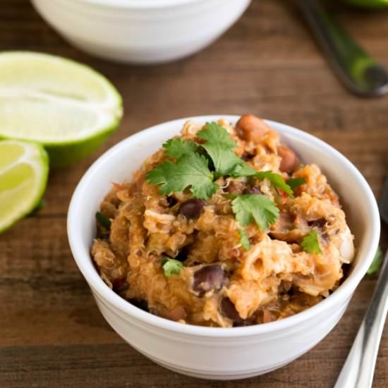 Slow Cooker Taco Quinoa