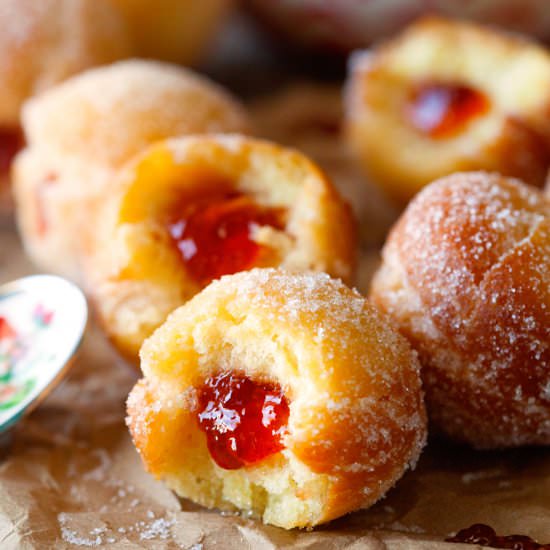 Jelly Filled Donut Holes