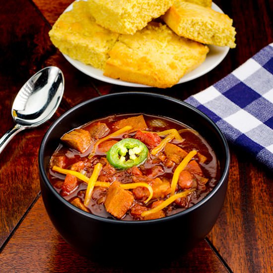 BBQ Beef Brisket Chili