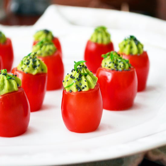 Stuffed Cherry Tomatoes