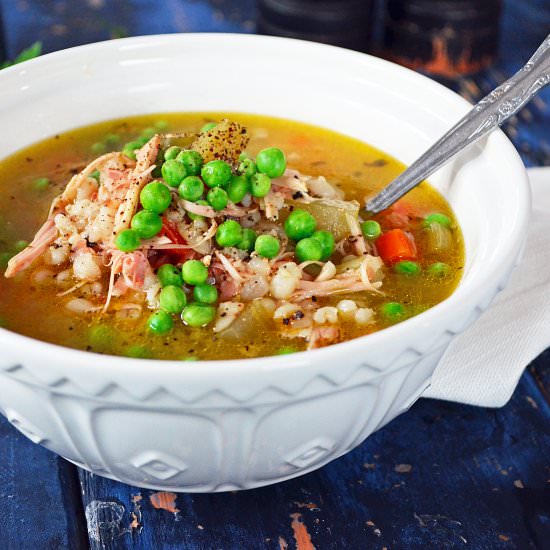 Turkey and Barley Soup