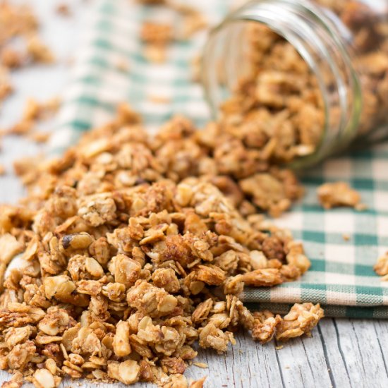 Peanut Butter Banana Granola