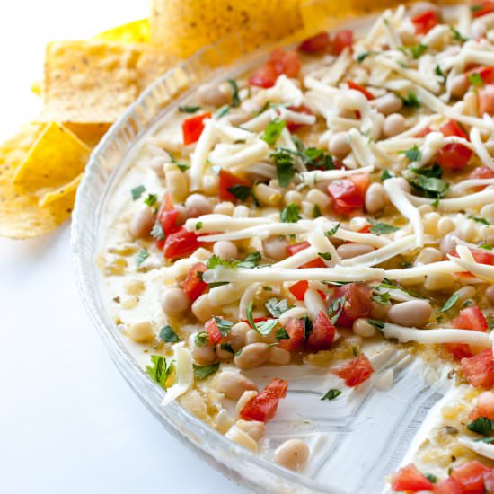 Vegetarian White Enchilada Dip