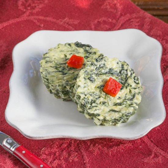 Mini Spinach Souffles