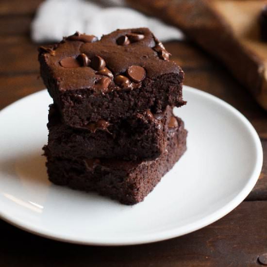 Flourless Black Bean Brownies