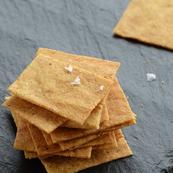 Baked “Cheese” Crisps