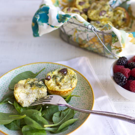 Mediterranean Mini Frittatas