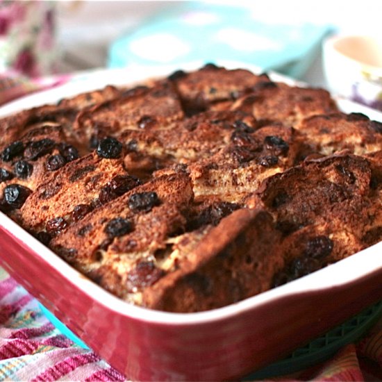 Fruity Bread & Butter Pudding