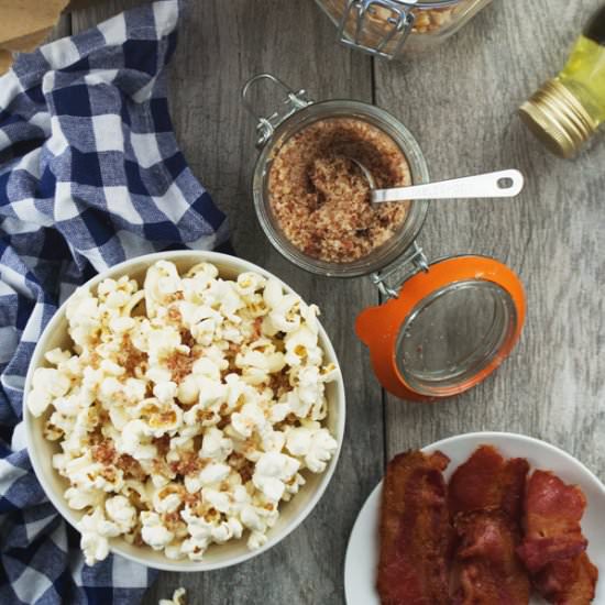 Bacon Salt Popcorn