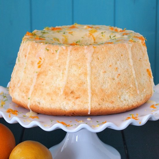 Gluten Free Citrus Chiffon Cake