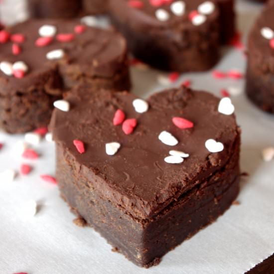 Orange Dark Chocolate Brownies