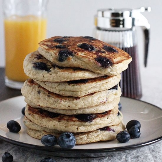 Gluten-Free Blueberry Pancakes