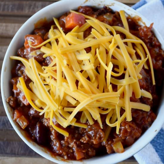 Hearty Chunky Chili