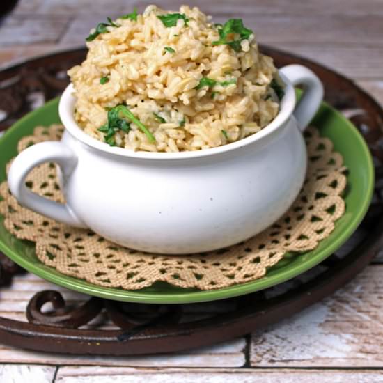 Herbed Brown Rice