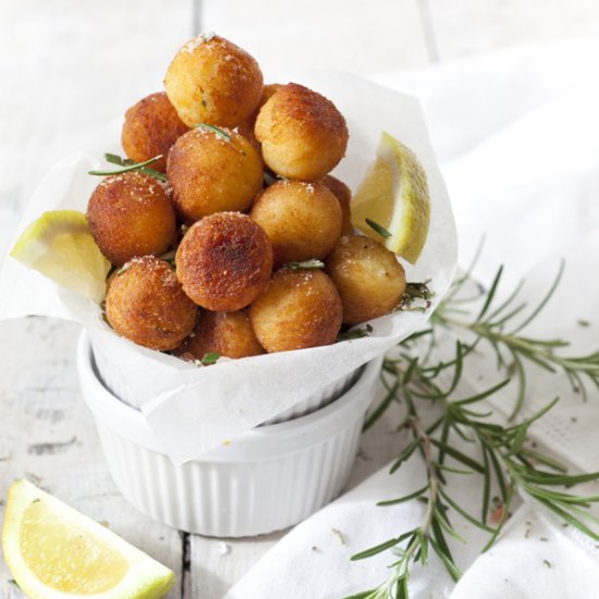 Crispy Fried Potato Balls