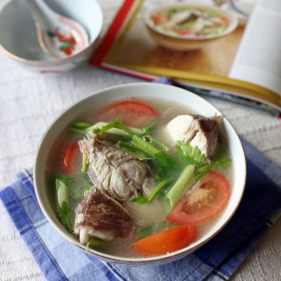 Fish Soup with Lemongrass