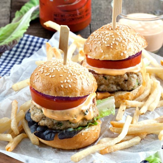 Asian Chicken Sliders