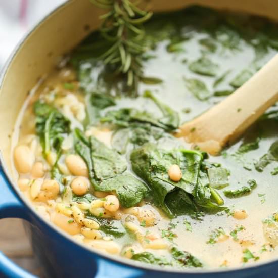 Spinach and White Bean Soup