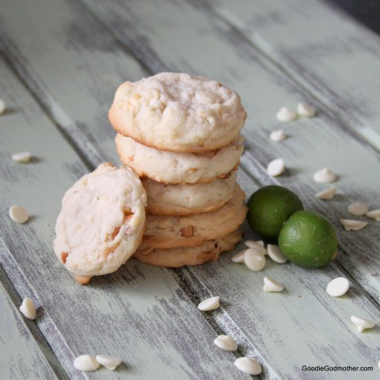 Key Lime Macadamia Nut Cookies