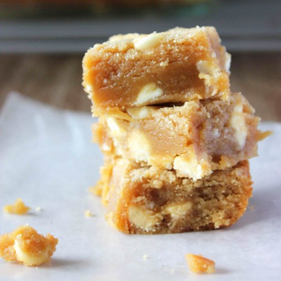 Peanut Butter Blondies