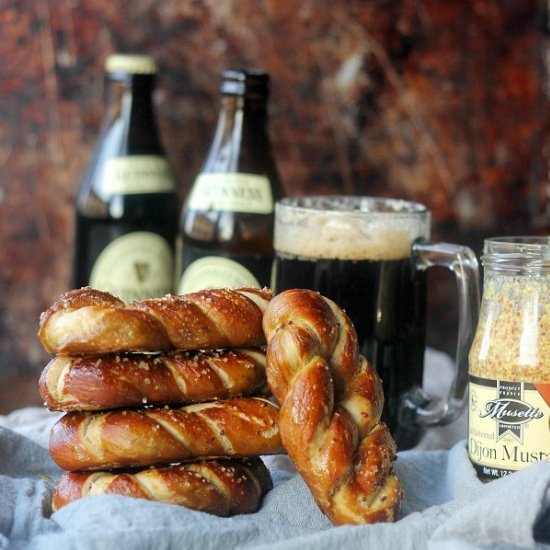 Dijon Stout Soft Pretzels