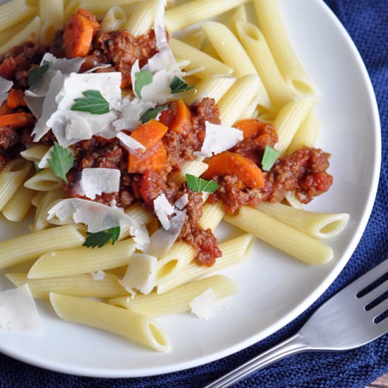 Slow Cooker Bolognese Sauce