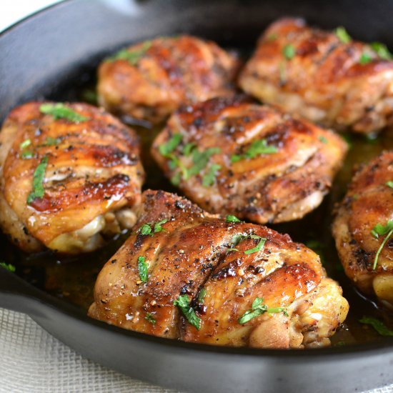 Oven Roasted Black Pepper Chicken