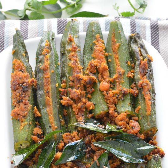 Stuffed Okra