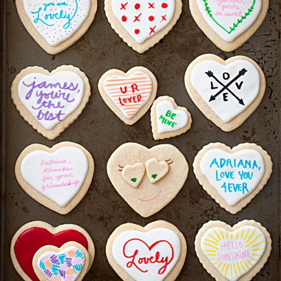 Heart to Heart Sugar Cookies