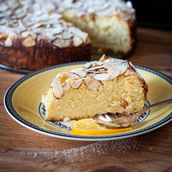 Meyer Lemon Ricotta Cake