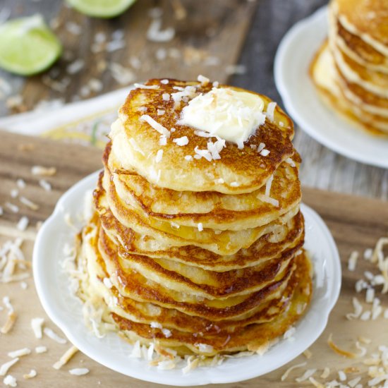 Pina Colada Pancakes