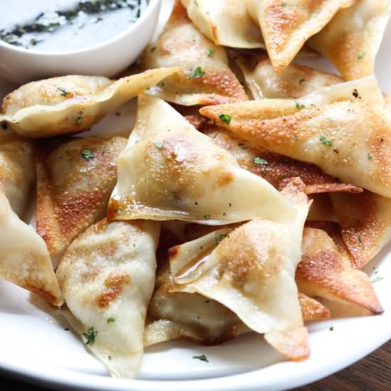 4-Ingredient Easy Potstickers