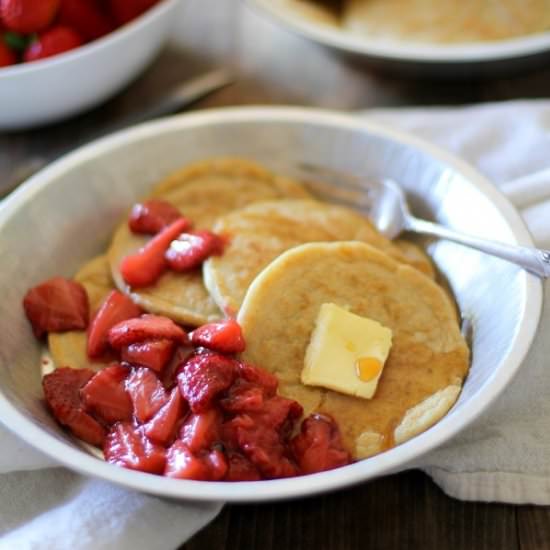 Overnight Yeast Pancakes