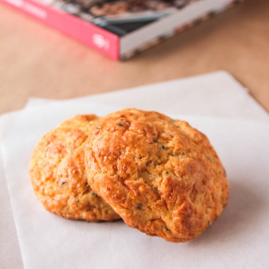 Gruyere and Chives Scones