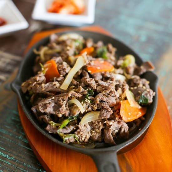 Bulgogi (Korean BBQ Beef)